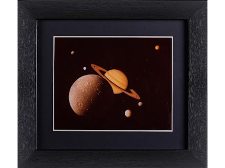 NASA-Foto des Saturn Systems